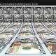 Money Printing 100 US Dollar Banknotes Illustration. 3D render